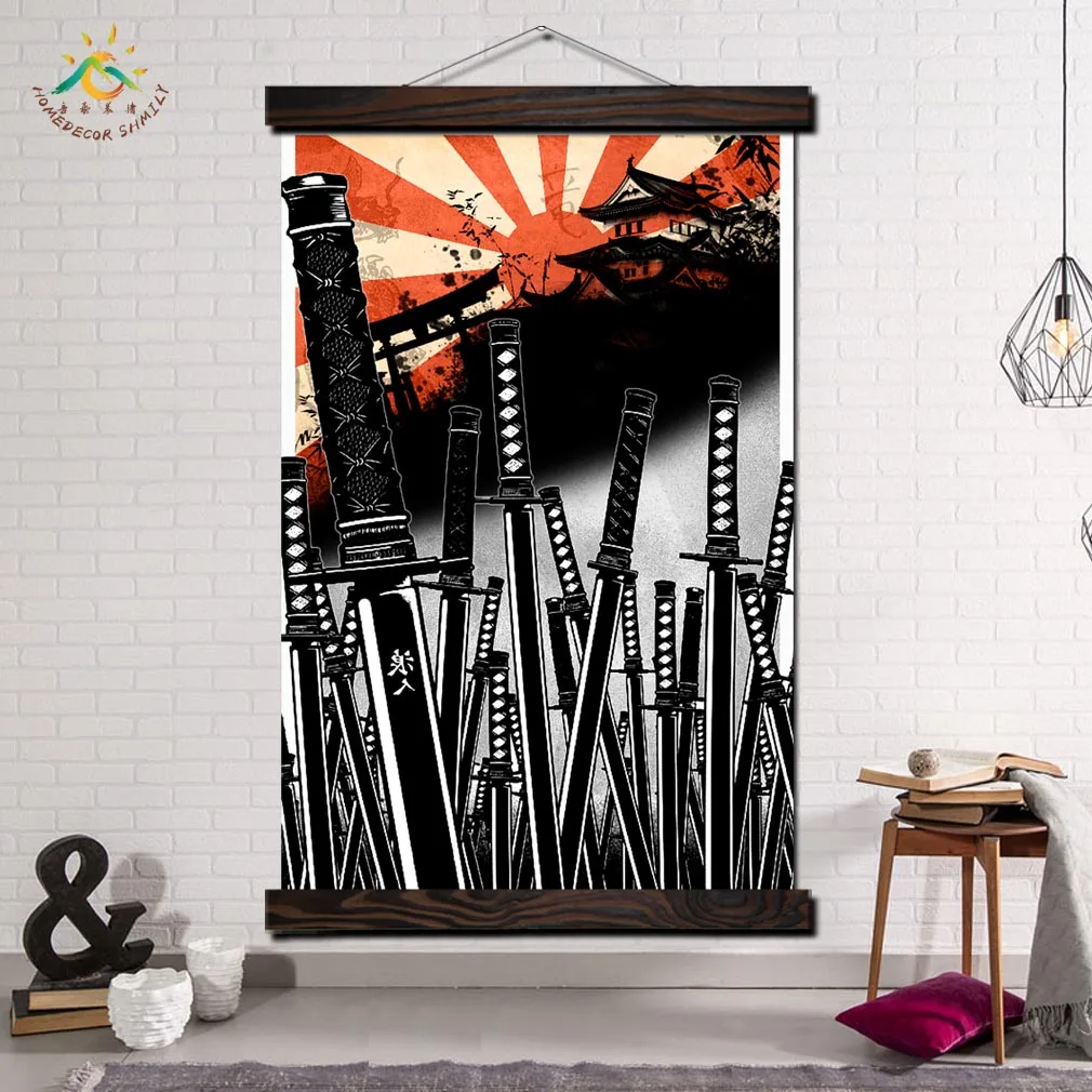 Japanese Swords Modern Canvas Art Prints Poster Wall Painting Scroll Painting Artwork Wall Art Pictures Home Decoration
Japanese Swords Modern Canvas Art Prints Poster Wall Painting Scroll Painting Artwork Wall Art Pictures Home Decoration