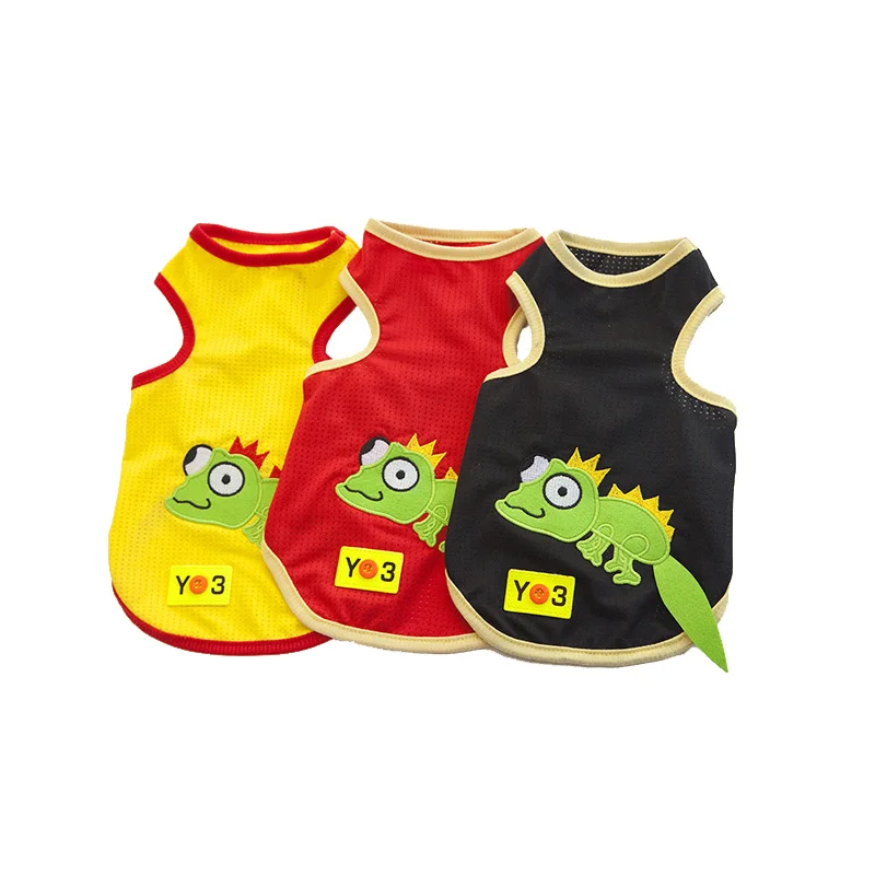 VUGSUCE Cooling Summer Cartoon Dog Vest Lizard Dog Jersey Shirt Soft Costume Pet Pug Dog Clothes for Small Dogs Life Yorkshire
VUGSUCE Cooling Summer Cartoon Dog Vest Lizard Dog Jersey Shirt Soft Costume Pet Pug Dog Clothes for Small Dogs Life Yorkshire
