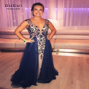 Navy Blue Hard Beading Evening Gowns 2018 Diamond Crystal V-Neck Sexy Mermaid Dress Prom Party Vestidos OL103090
Navy Blue Hard Beading Evening Gowns 2018 Diamond Crystal V-Neck Sexy Mermaid Dress Prom Party Vestidos OL103090