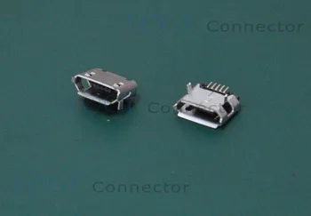 (100 pcs/lot) 5pin Female Micro USB Connectors, 2 DIP Fixed feet, fit for PAD, MP4, Tablet, Phone
(100 pcs/lot) 5pin Female Micro USB Connectors, 2 DIP Fixed feet, fit for PAD, MP4, Tablet, Phone