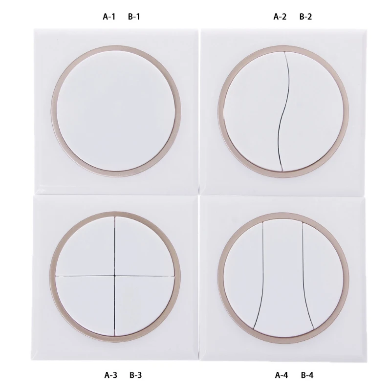 OOTDTY New 433/315Mhz RF Remote Control Switch 86 Wall Panel Transmitter 1 2 3 4Button Plastic White 20-25mA
OOTDTY New 433/315Mhz RF Remote Control Switch 86 Wall Panel Transmitter 1 2 3 4Button Plastic White 20-25mA