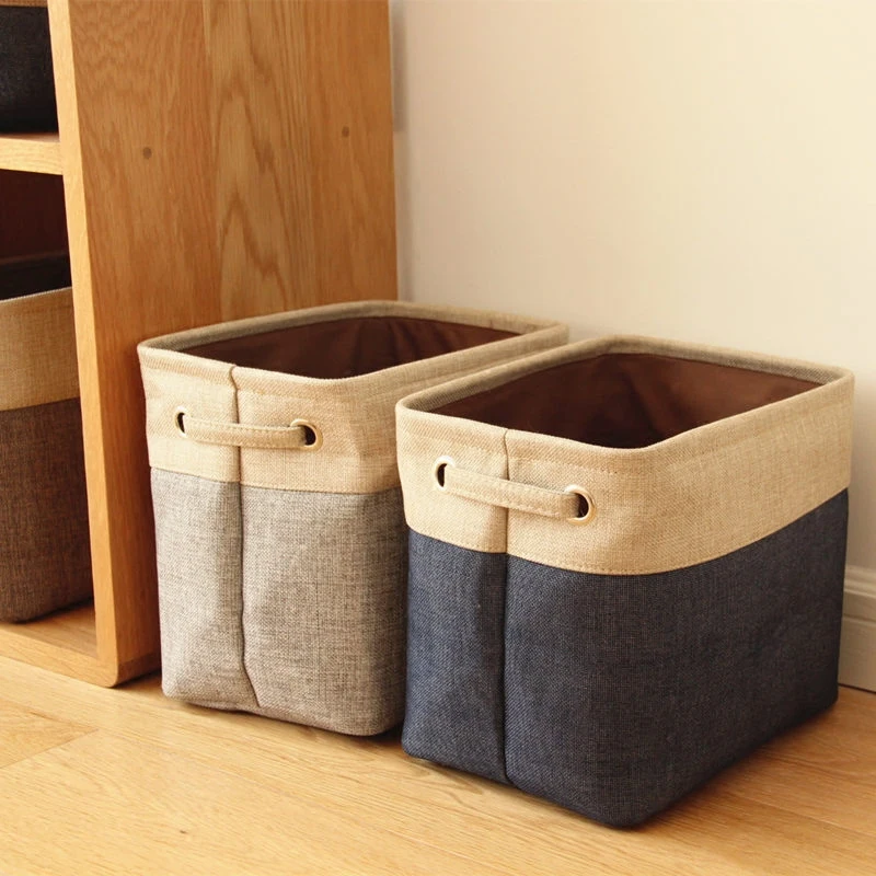 Foldable Linen Cotton Storage Basket Japanese Style Dirty Clothes Storage Laundry Basket Sundries Organizer Toy Home Storage Box
Foldable Linen Cotton Storage Basket Japanese Style Dirty Clothes Storage Laundry Basket Sundries Organizer Toy Home Storage Box