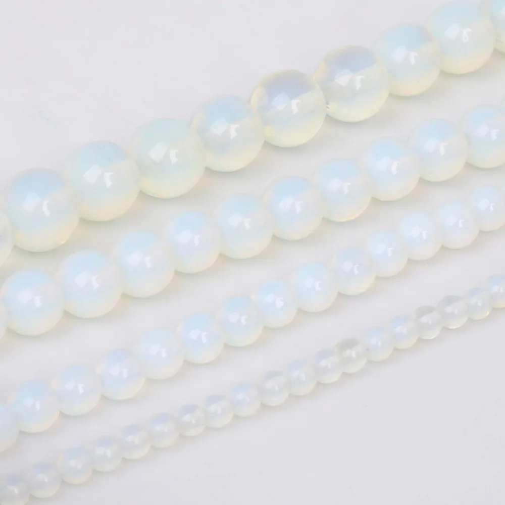 Wholesale 4mm 6mm 8mm 10mm Natural Opal Stone Round Loose Spacer Beads For Jewelry Making DIY Bracelet Necklace
Wholesale 4mm 6mm 8mm 10mm Natural Opal Stone Round Loose Spacer Beads For Jewelry Making DIY Bracelet Necklace