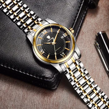 TEVISE Luxury Business Watch For Men Auto Date Stainless Steel Automatic Mechanical Self Winding Wristwatch T805A with tool
TEVISE Luxury Business Watch For Men Auto Date Stainless Steel Automatic Mechanical Self Winding Wristwatch T805A with tool