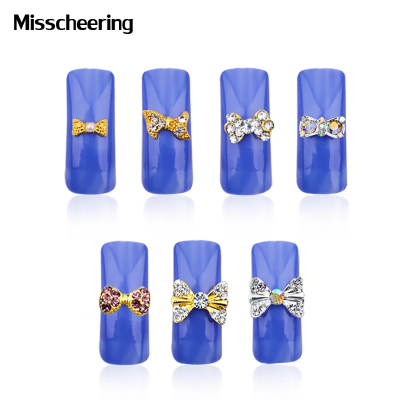 10pcs/pacl New Gold Silver 3d Clear AB Rhinestone Bow Tie Alloy Nail Art Charm Bowknot DIY Beauty Nail Decorations
10pcs/pacl New Gold Silver 3d Clear AB Rhinestone Bow Tie Alloy Nail Art Charm Bowknot DIY Beauty Nail Decorations