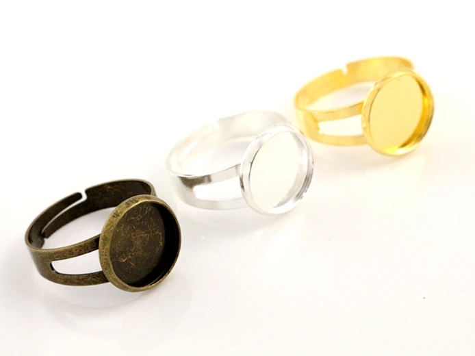 12mm 10pcs Antique Bronze Bright Silver and Gold Plated Brass Adjustable Ring Settings Blank/Base,Fit 12mm Glass Cabochons
12mm 10pcs Antique Bronze Bright Silver and Gold Plated Brass Adjustable Ring Settings Blank/Base,Fit 12mm Glass Cabochons