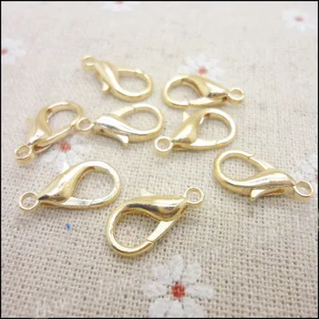 Free shipping 110pcs Gold-color lobster clasp parrot clasp fit jewelry accessories chain necklace bracelet DIY Material Making
Free shipping 110pcs Gold-color lobster clasp parrot clasp fit jewelry accessories chain necklace bracelet DIY Material Making