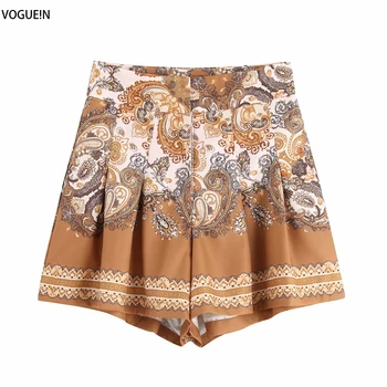 VOGUEIN New Womens Summer Vintage Ethnic Paisley Floral Print Zipper Short Pants Shorts Wholesale
VOGUEIN New Womens Summer Vintage Ethnic Paisley Floral Print Zipper Short Pants Shorts Wholesale