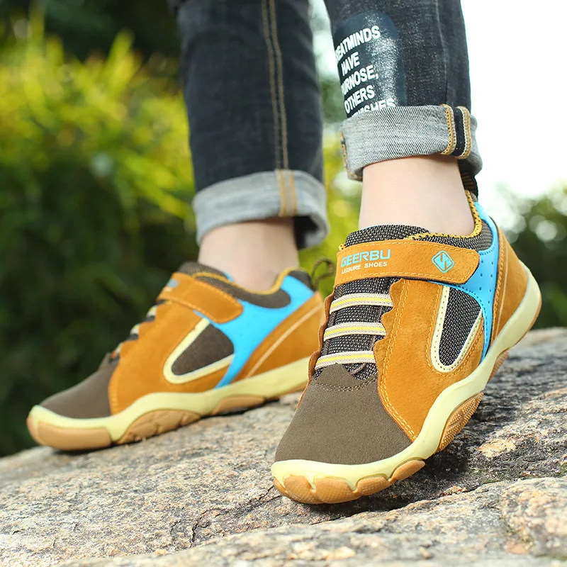 2016 Genuine Leather Children Shoes Size 28-37 Waterproof Kids Sneakers Breathable Girls and Boys Sports Shoes Outdoor Trainers
2016 Genuine Leather Children Shoes Size 28-37 Waterproof Kids Sneakers Breathable Girls and Boys Sports Shoes Outdoor Trainers