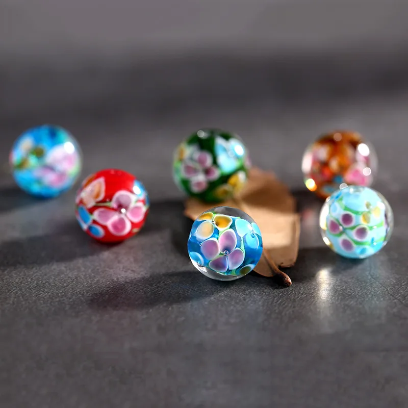 10pcs/lot Classical Oriental Glass Beads Colorful Plum Flower Pattern Spacer Beading for DIY Jewelry Making Ornament Accessories
10pcs/lot Classical Oriental Glass Beads Colorful Plum Flower Pattern Spacer Beading for DIY Jewelry Making Ornament Accessories