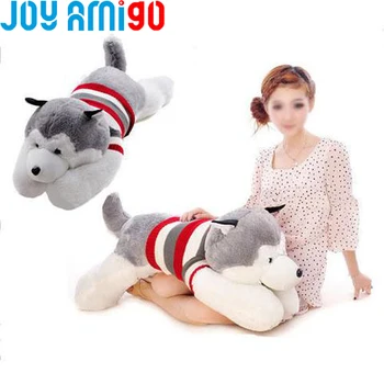 Plush Siberian Husky Dog With Strip Sweater- Soft Stuffed Puppy Toy Doll Cuddle Cushion Pillow Valentine's Day Birthday
Plush Siberian Husky Dog With Strip Sweater- Soft Stuffed Puppy Toy Doll Cuddle Cushion Pillow Valentine's Day Birthday