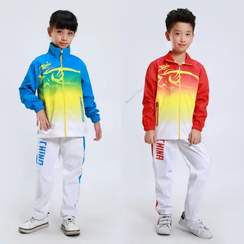 Adsmoney Children Waterproof Running Sets Gym China Team Sportwear Boy/Girl Badminton Tracksuits Sport Training Jogging Suits
Adsmoney Children Waterproof Running Sets Gym China Team Sportwear Boy/Girl Badminton Tracksuits Sport Training Jogging Suits