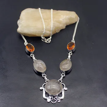 Natural Rutilated Quartz Biwa Pearl 925 Sterling Silver Color Charm Pendant Necklace 18 Inch TF815 Free Shipping
Natural Rutilated Quartz Biwa Pearl 925 Sterling Silver Color Charm Pendant Necklace 18 Inch TF815 Free Shipping