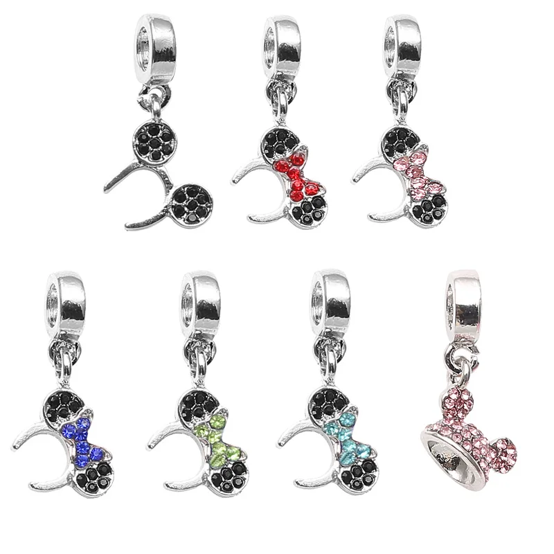 Boosbiy free shipping 1pc 6 Colors silver Mickey bead charms fit european Pandora style bracele Jewelry Accessories BD267
Boosbiy free shipping 1pc 6 Colors silver Mickey bead charms fit european Pandora style bracele Jewelry Accessories BD267