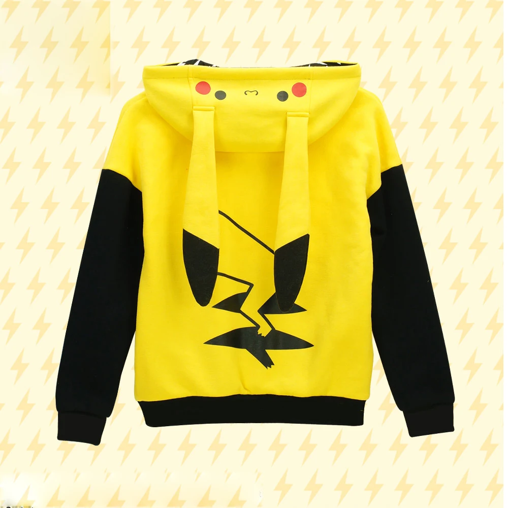 Pokemon Go! Pikachu Cosplay 100%CottonFleece Hoodie Jacket Winter Thicken Coat in stock free shipping
Pokemon Go! Pikachu Cosplay 100%CottonFleece Hoodie Jacket Winter Thicken Coat in stock free shipping