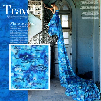 CNUM SC043 100% Natural Silk Chiffon/Upstairs' Fish/Silk Fabric Fashion Quality Soft/Width 1.48yd Thickness 8mm
CNUM SC043 100% Natural Silk Chiffon/Upstairs' Fish/Silk Fabric Fashion Quality Soft/Width 1.48yd Thickness 8mm