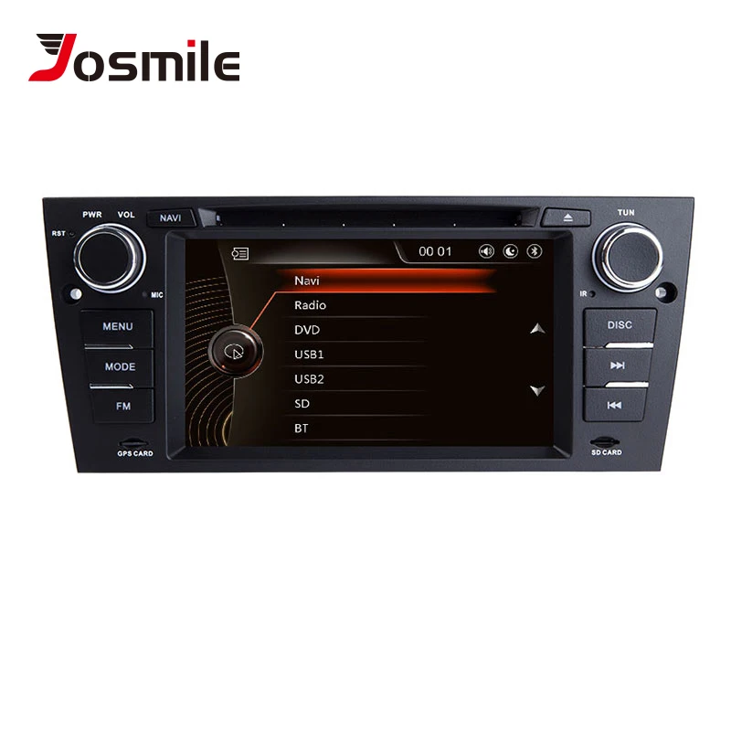 Josmile 1 Din Car DVD Player For BMW E90/E91/E92/E93 2005 3 Series Multimedia Car Radio GPS Navigation System Audio Head Unit 3G
Josmile 1 Din Car DVD Player For BMW E90/E91/E92/E93 2005 3 Series Multimedia Car Radio GPS Navigation System Audio Head Unit 3G