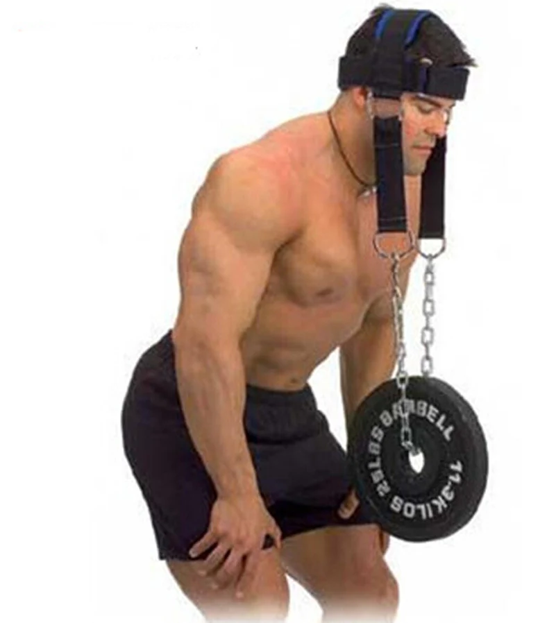 Head Neck Power Strength Muscles Training Headgear Cap Equipment With Chains And Hanging Barbell
Head Neck Power Strength Muscles Training Headgear Cap Equipment With Chains And Hanging Barbell