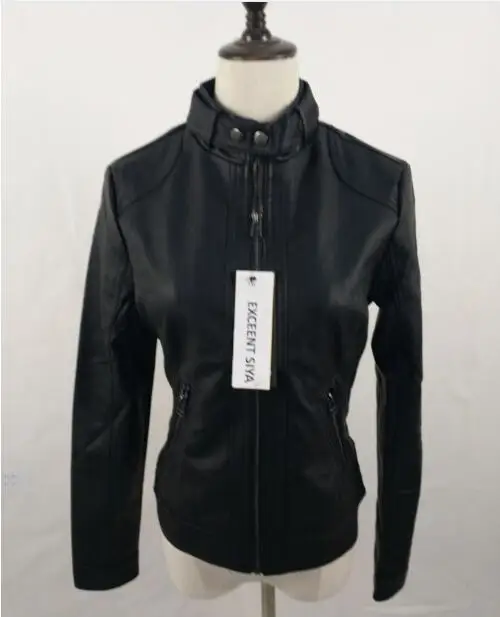 Women's Leather Jacket Pimkie PU Leather Motorcycle Jacket fashion Jacket Slim Women'Soft Leather Large Size XS-XXXL
Women's Leather Jacket Pimkie PU Leather Motorcycle Jacket fashion Jacket Slim Women'Soft Leather Large Size XS-XXXL