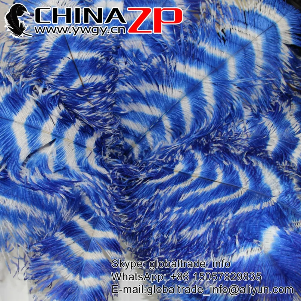 CHINAZP завод 70-75 см (28 "-30") оптовая продажа 50 шт./лот окрашенные Королевский синий и белый Высокое качество полосатый страусиный пух
CHINAZP завод 70-75 см (28 "-30") оптовая продажа 50 шт./лот окрашенные Королевский синий и белый Высокое качество полосатый страусиный пух
