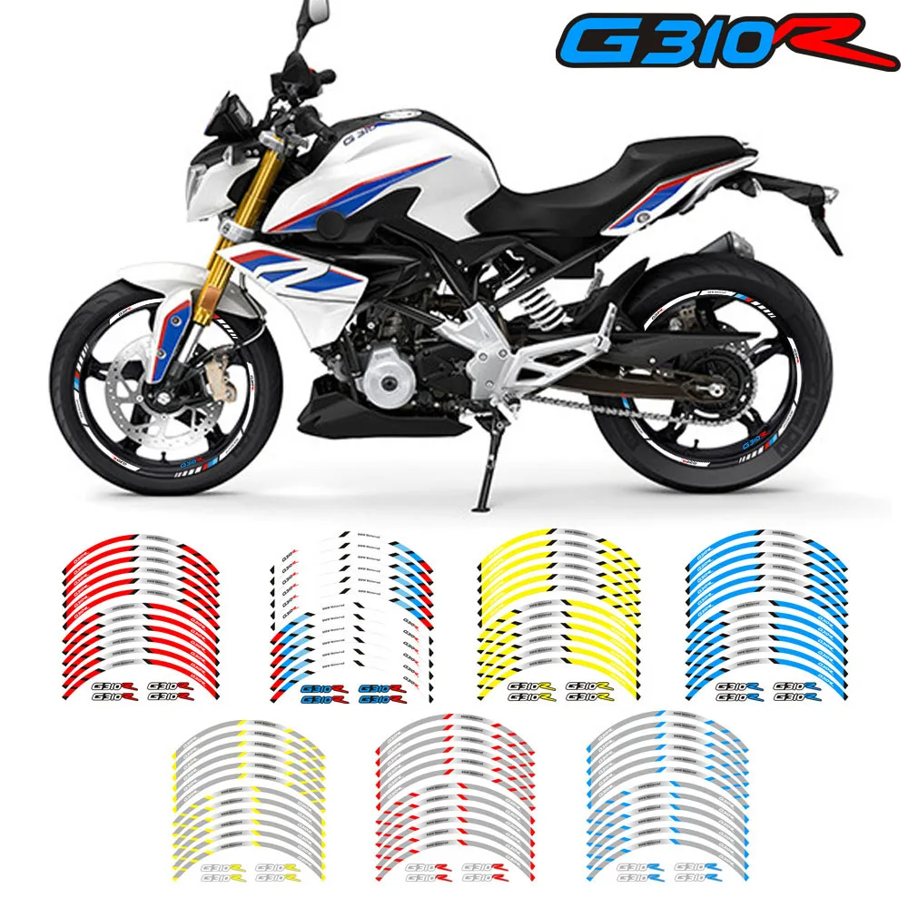 High quality Motorcycle front and rear wheels Edge Outer Rim Sticker Reflective Stripe Wheel Decals For BMW G310R
High quality Motorcycle front and rear wheels Edge Outer Rim Sticker Reflective Stripe Wheel Decals For BMW G310R