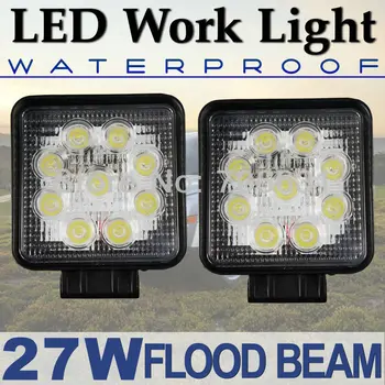 Tkeapl THTMH 2X 12V 24V 27W LED work Lamp Light Flood Beam Truck Off Road 4WD 4X4 UTE D40
Tkeapl THTMH 2X 12V 24V 27W LED work Lamp Light Flood Beam Truck Off Road 4WD 4X4 UTE D40