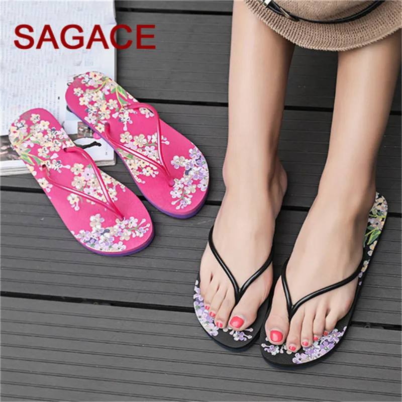 2019 Women Summer Bohemia Beach Sandals Flat Slippers Ladies Fashion Slippers Indoor Shoes Pink Floral Shoes
2019 Women Summer Bohemia Beach Sandals Flat Slippers Ladies Fashion Slippers Indoor Shoes Pink Floral Shoes