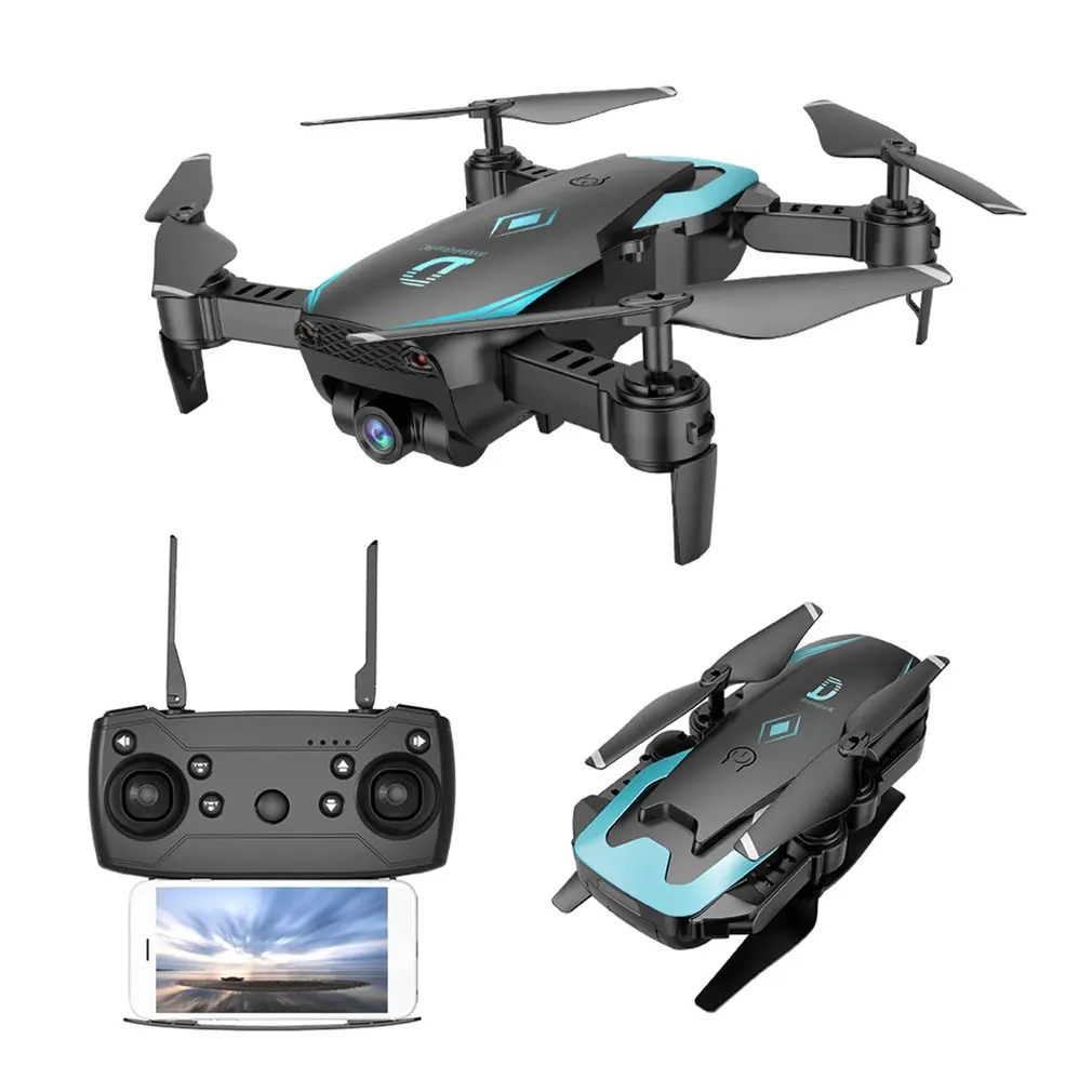 

X12 4CH RC Mini Drone Foldable Drone Altitude Hold with Wifi Camera Live Video One Key Return Headless Mode 3D Flip Helicopter