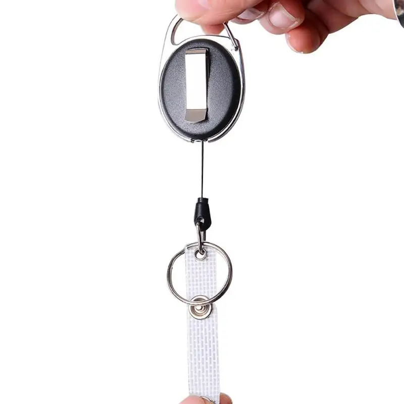 Outdoor Survival EDC Nylon Rope Recoil Ring Retractable Alarm Key Chain with Clip Card Badge Holder Key Ring Anti Lost Tools
Outdoor Survival EDC Nylon Rope Recoil Ring Retractable Alarm Key Chain with Clip Card Badge Holder Key Ring Anti Lost Tools