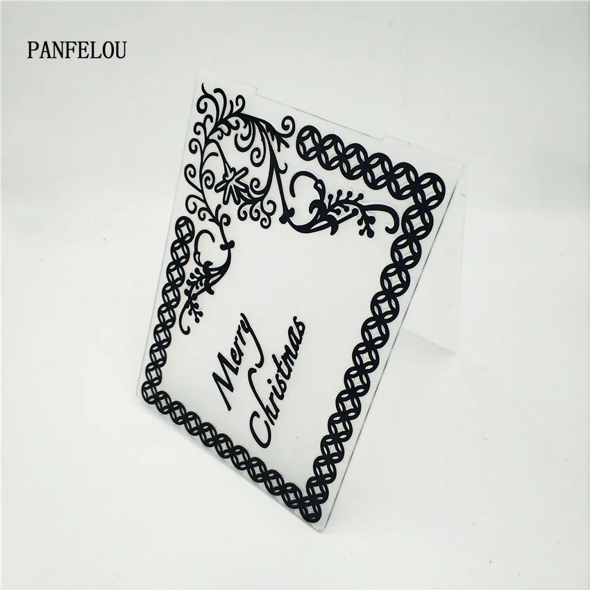 PANFELOU Christmas greeting card Embossing folders Plastic For Scrapbooking DIY Template Fondant Cake Photo Album Card Making
PANFELOU Christmas greeting card Embossing folders Plastic For Scrapbooking DIY Template Fondant Cake Photo Album Card Making