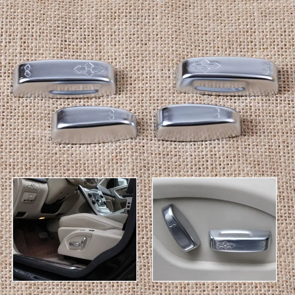 CITALL New Chrome Interior Seat Adjustment Switch Knob Button Cover Trim For Volvo XC60 XC70 V40 V60 S40 S60 C30 C70
CITALL New Chrome Interior Seat Adjustment Switch Knob Button Cover Trim For Volvo XC60 XC70 V40 V60 S40 S60 C30 C70