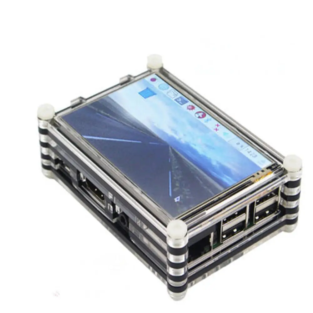 NEW 9 Layer Clear Acrylic Case Enclosure for Raspberry Pi 3 Pi 2 Model Touch Screen
NEW 9 Layer Clear Acrylic Case Enclosure for Raspberry Pi 3 Pi 2 Model Touch Screen