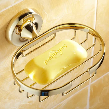 Gold/Silver Polished Soap Dishes Holder Wall Mounted Bathroom Soap Net Solid Brass Soap Box Soap Holder Bathroom Accessories
Gold/Silver Polished Soap Dishes Holder Wall Mounted Bathroom Soap Net Solid Brass Soap Box Soap Holder Bathroom Accessories