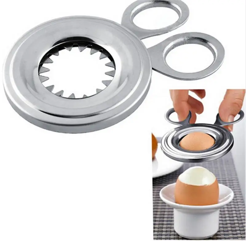Egg Cutter Stainless Steel Boiled Egg Shell Topper Cutter Snipper Opener Kitchen Gadget Home Egg Tool
Egg Cutter Stainless Steel Boiled Egg Shell Topper Cutter Snipper Opener Kitchen Gadget Home Egg Tool