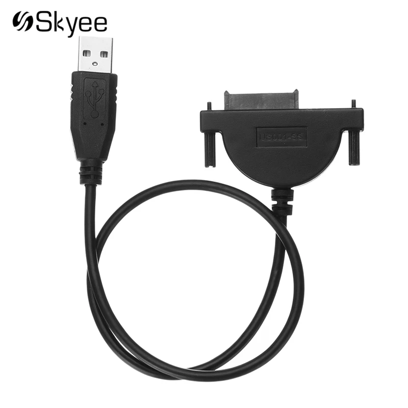 S SKYEE 1PC USB 2.0 to Mini Sata II 7+6 13Pin Adapter for Laptop CD/DVD ROM Slimline Drive Converter Cable Screws steady style
S SKYEE 1PC USB 2.0 to Mini Sata II 7+6 13Pin Adapter for Laptop CD/DVD ROM Slimline Drive Converter Cable Screws steady style
