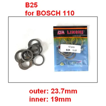 B25 diesel common rail injector nozzle air remaining gap adjusting washers gaskets for BOSCCH 110
B25 diesel common rail injector nozzle air remaining gap adjusting washers gaskets for BOSCCH 110