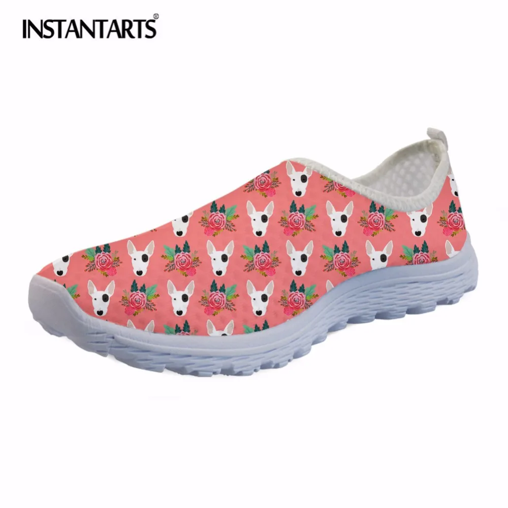 INSTANTARTS Cute Bull Terrier Printed Summer Mesh Flat Shoes Casual Slip On Sneaker Quick Dry Comfort Water Shoes Light Flats 
INSTANTARTS Cute Bull Terrier Printed Summer Mesh Flat Shoes Casual Slip On Sneaker Quick Dry Comfort Water Shoes Light Flats