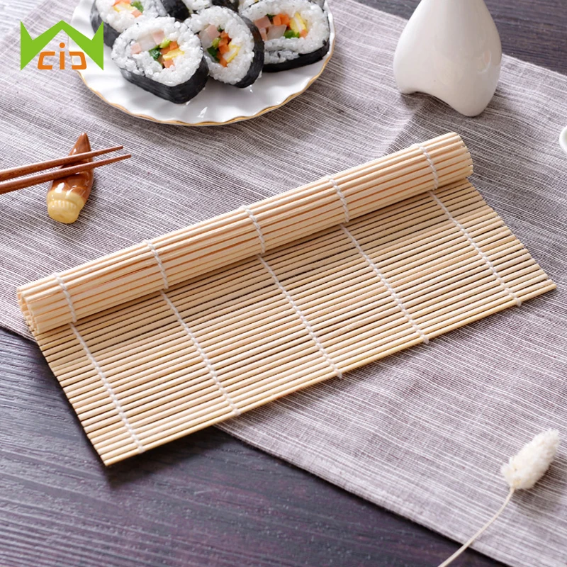 WCIC Bamboo Sushi Mat Onigiri Rice Roller Rolling Maker Kitchen Japaness Food Sushi tools Rolling Roller Mat with Rice Paddle
WCIC Bamboo Sushi Mat Onigiri Rice Roller Rolling Maker Kitchen Japaness Food Sushi tools Rolling Roller Mat with Rice Paddle
