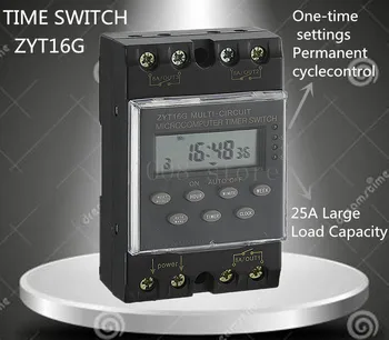 Free shipping ZYT16G -3A 220VAC 25A Micro-Computer Digital Bell Program Bell Controller Bell Programmable kg316t TIMER SWITCH
Free shipping ZYT16G -3A 220VAC 25A Micro-Computer Digital Bell Program Bell Controller Bell Programmable kg316t TIMER SWITCH