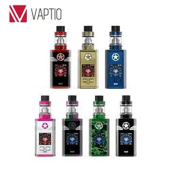 Original Vaptio Capt'n 220W TC Kit W/ 8ml/2ml Paragon Tank & 0.005s Fire Speed & 1.3-inch Color Screen E-cig Vaptio Captn Kit
Original Vaptio Capt'n 220W TC Kit W/ 8ml/2ml Paragon Tank & 0.005s Fire Speed & 1.3-inch Color Screen E-cig Vaptio Captn Kit