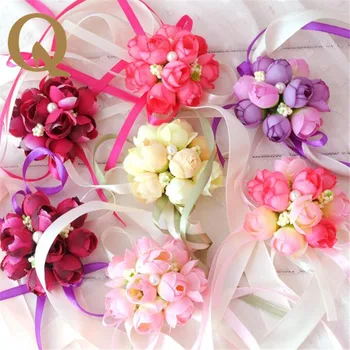 2017 wedding bride wedding celebration supplies wrist Flower Brooch Bridesmaid sisters hand flower cloth simulation 8cm
2017 wedding bride wedding celebration supplies wrist Flower Brooch Bridesmaid sisters hand flower cloth simulation 8cm