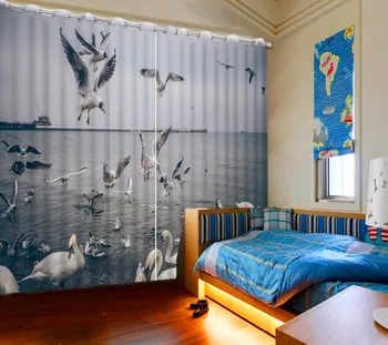Black and white 3D Photo Sheer Curtains pigeon big sea Curtains For Living Room Home Hotel 3D Curtains For Kids Room
Black and white 3D Photo Sheer Curtains pigeon big sea Curtains For Living Room Home Hotel 3D Curtains For Kids Room