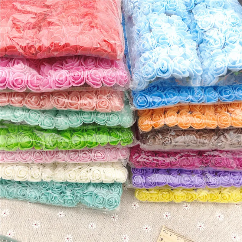 120pcs Artificial Mini Foam Roses Flowers For Home Wedding Decorations Diy Needlework Bride Wreath Gift Box Fake Flower Bouquet
120pcs Artificial Mini Foam Roses Flowers For Home Wedding Decorations Diy Needlework Bride Wreath Gift Box Fake Flower Bouquet