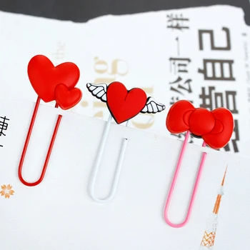 1pcs Wings love rainbow paper clip silicone material escolar bookmarks for books stationery school supplies papelaria child gift
1pcs Wings love rainbow paper clip silicone material escolar bookmarks for books stationery school supplies papelaria child gift