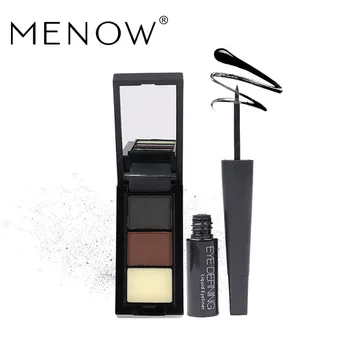 MENOW Brand Make up set Black Waterproof Liquid Eyeliner & Long lasting Eyebrow Powder with Brush Drop ship Cosmetic Kit 5390
MENOW Brand Make up set Black Waterproof Liquid Eyeliner & Long lasting Eyebrow Powder with Brush Drop ship Cosmetic Kit 5390