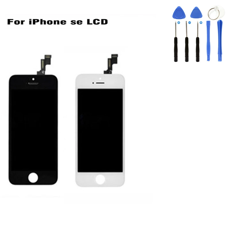 Grade AAA Screen LCD for iPhone SE Display LCD Touch Screen Replacement Digitizer Assembly Highscreen Display Black White Colors
Grade AAA Screen LCD for iPhone SE Display LCD Touch Screen Replacement Digitizer Assembly Highscreen Display Black White Colors