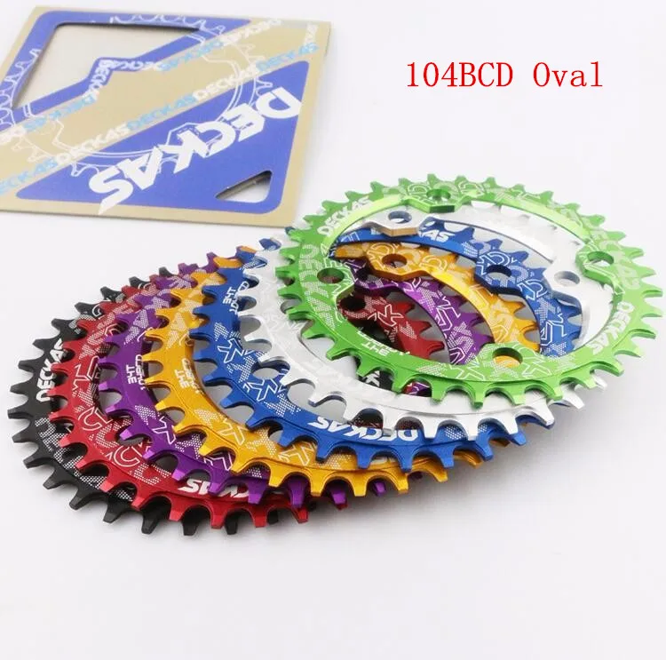 Deckas 104bcd Oval Chainring MTB Mountain bike bicycle chain ring BCD 104mm 32/34/36/38T Ultralight For shimano M615 crankset
Deckas 104bcd Oval Chainring MTB Mountain bike bicycle chain ring BCD 104mm 32/34/36/38T Ultralight For shimano M615 crankset