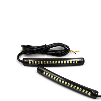 Universal 17LED Car Motorcycle Tail Brake Lights Turn Signal Strip Leds License Plate Light Blinker Moto Universel
Universal 17LED Car Motorcycle Tail Brake Lights Turn Signal Strip Leds License Plate Light Blinker Moto Universel