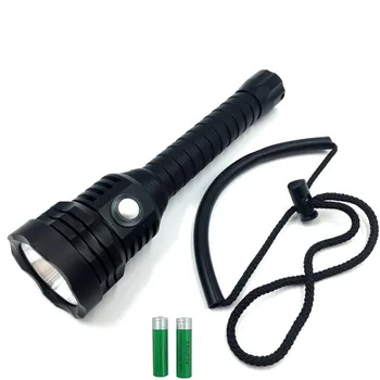 XHP70 LED diving Flashlight 5000LM super bright light underwater waterproof 100 meters white light use 2x18650 lamp Torch
XHP70 LED diving Flashlight 5000LM super bright light underwater waterproof 100 meters white light use 2x18650 lamp Torch