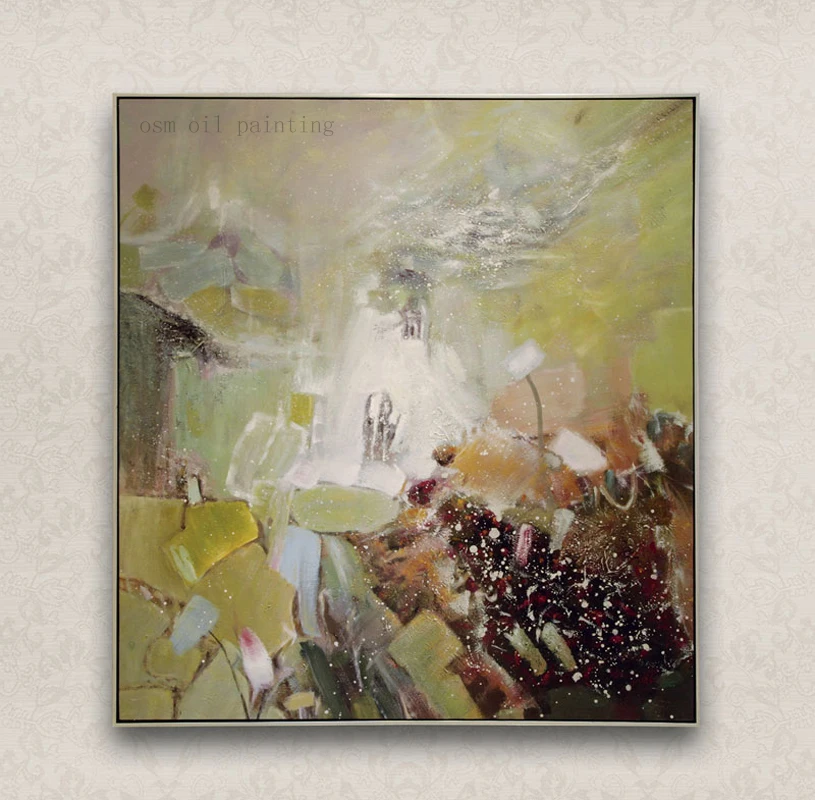 Hand Painted Wall Art Paintings Home Decor Abstract Landscape Flower Oil Painting on Canvas Knife Painting for Wedding Decor
Hand Painted Wall Art Paintings Home Decor Abstract Landscape Flower Oil Painting on Canvas Knife Painting for Wedding Decor